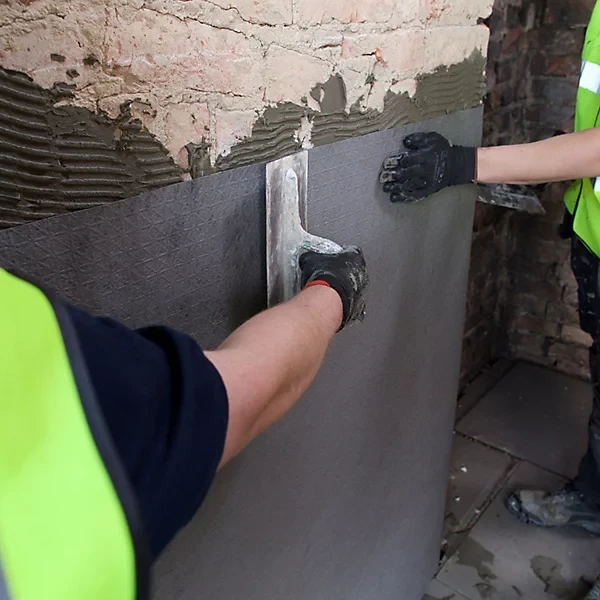 Internal insulation membrane fitted