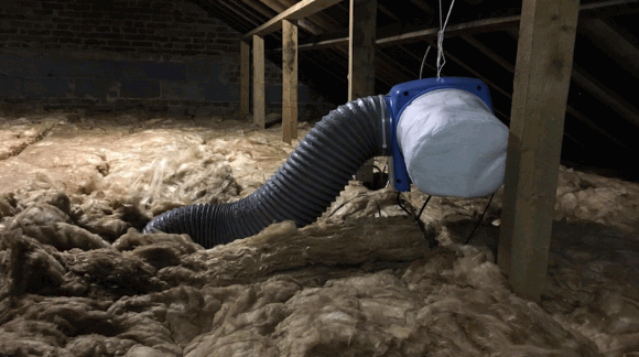 PIV positive input ventilation unit installation