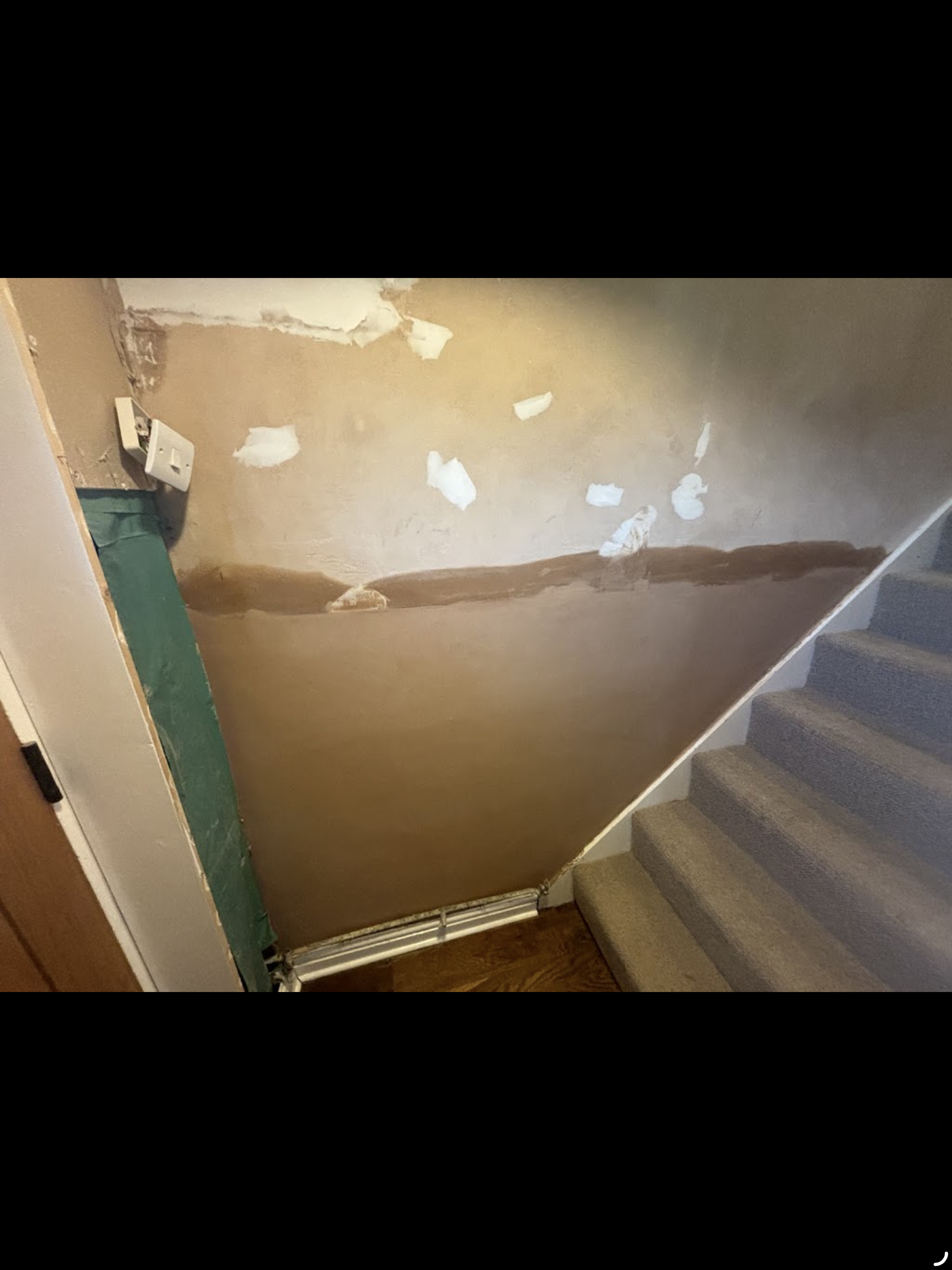 Woodworm treatment on roof timbers
